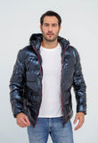 Jaqueta Victory Eagle Nylon Puffer Marinho Vtn226011 - Henri Store