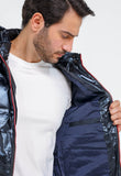 Jaqueta Victory Eagle Nylon Puffer Marinho Vtn226011 - Henri Store