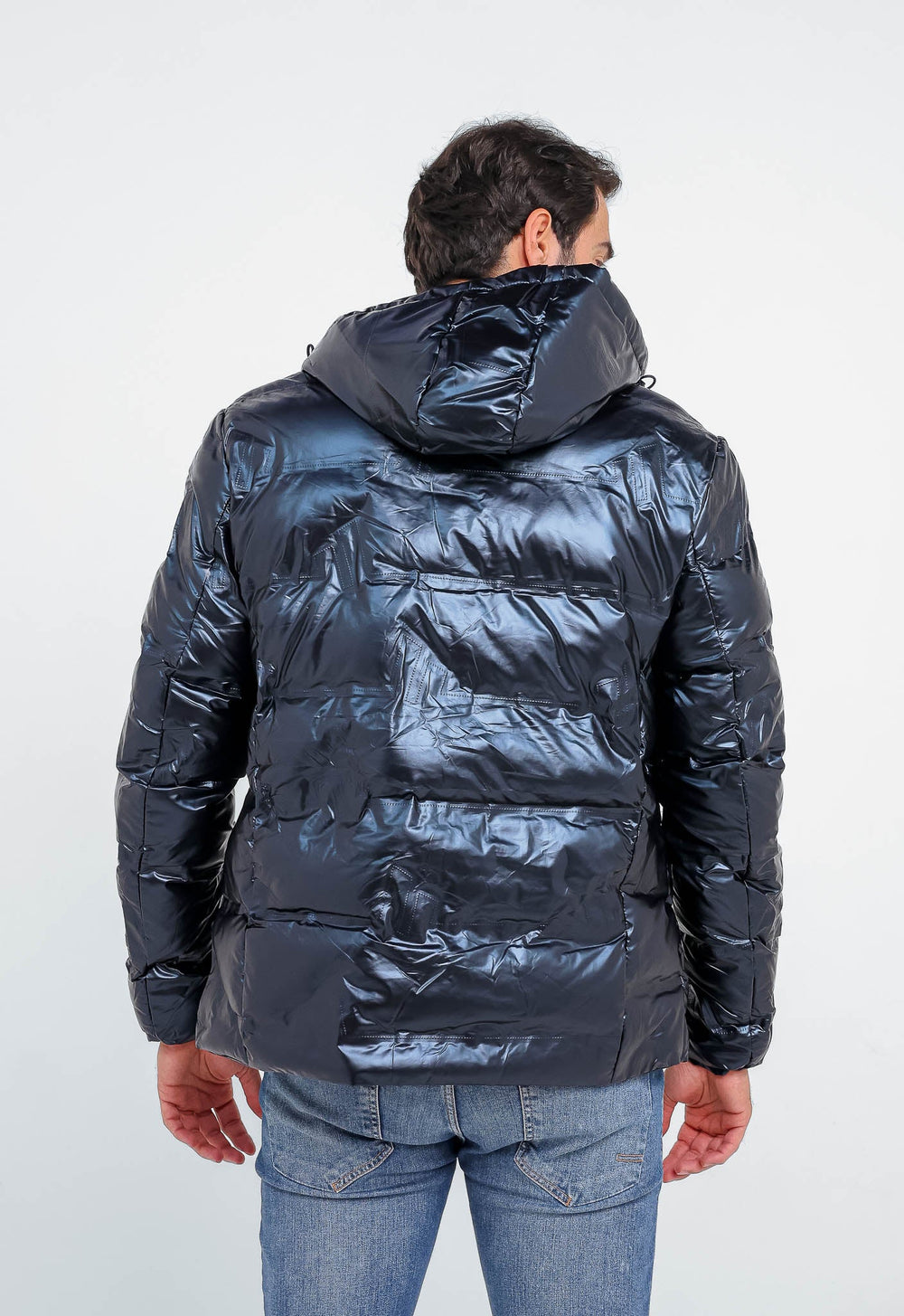 Jaqueta Victory Eagle Nylon Puffer Marinho Vtn226011 - Henri Store