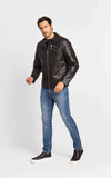 Jaqueta Victory Eagle Preta C/ Detalhe No Ombro Vtp226002 - Henri Store