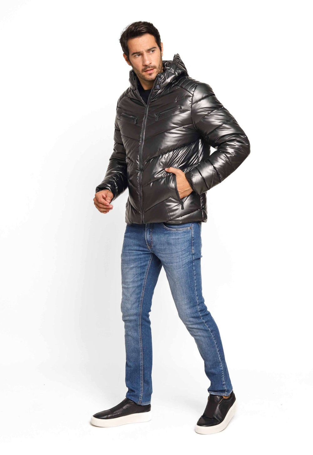 Jaqueta Victory Eagle Ziper Chumbo Vtn226007 - Henri Store