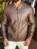 Jaqueta Victory Eagle Ziper Marrom Vtp226009 - Henri Store