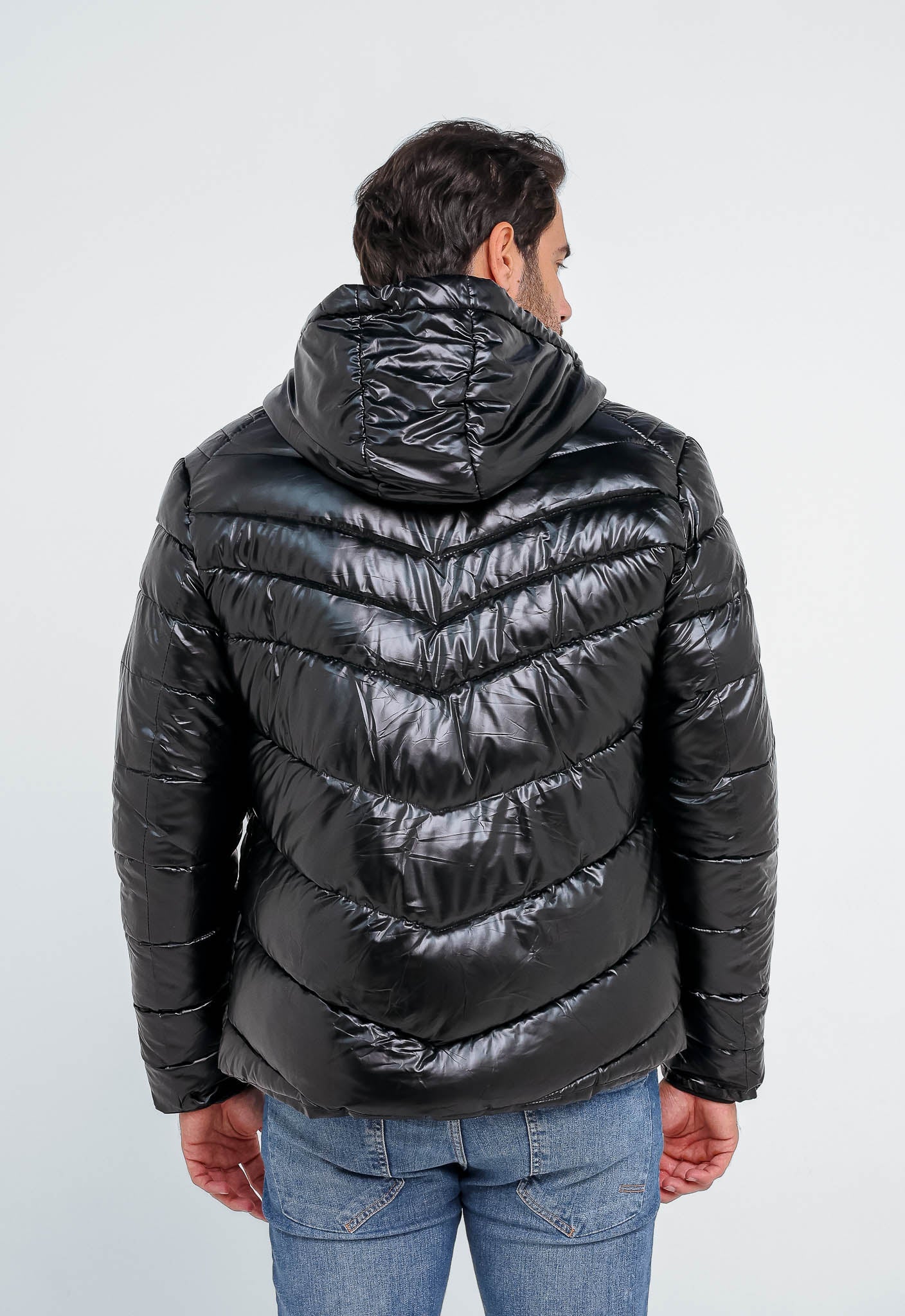 Jaqueta Victory Eagle Ziper Preta Vtn226007 - Henri Store
