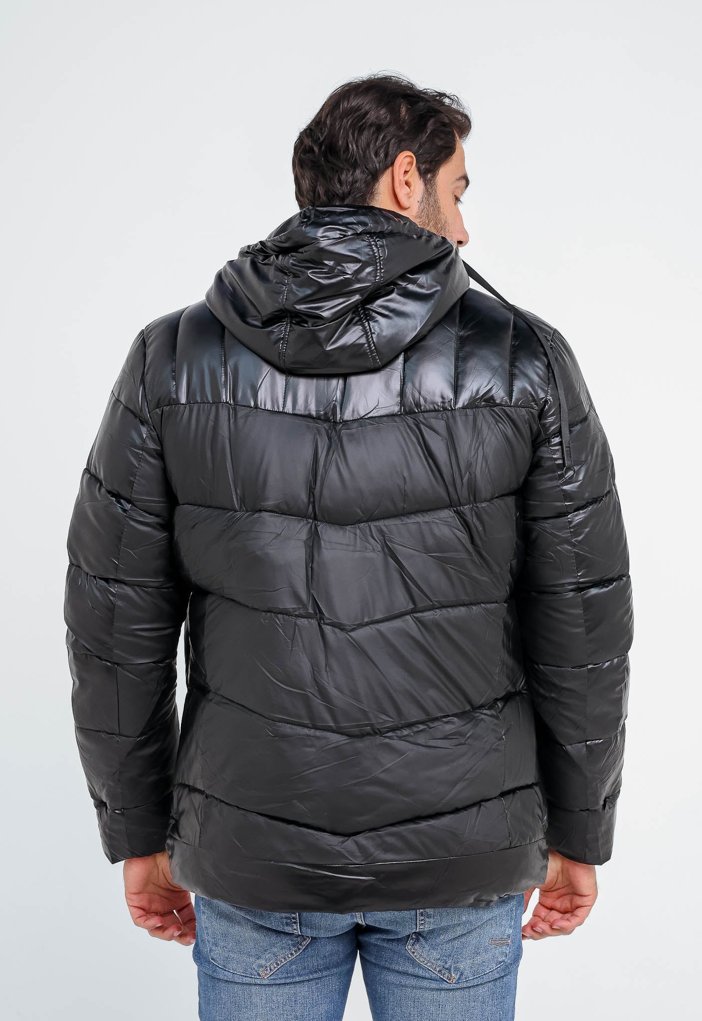 Jaqueta Victory Eagle Ziper Preto Vtn226006 - Live - Henri Store