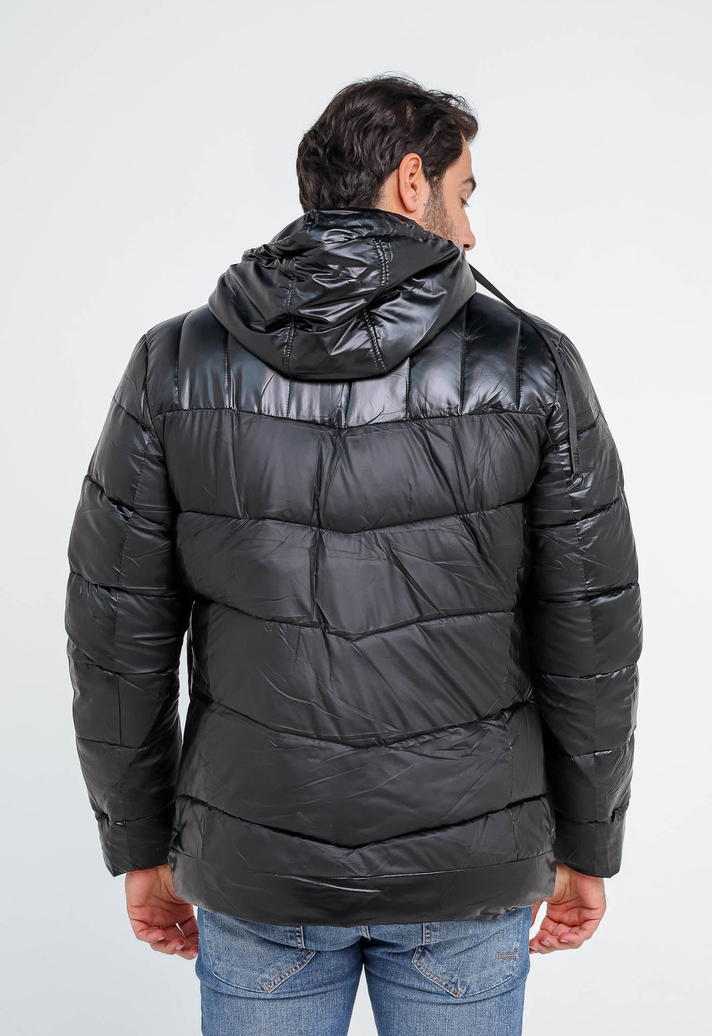 Jaqueta Victory Eagle Ziper Preto Vtn226006 - Live - Henri Store