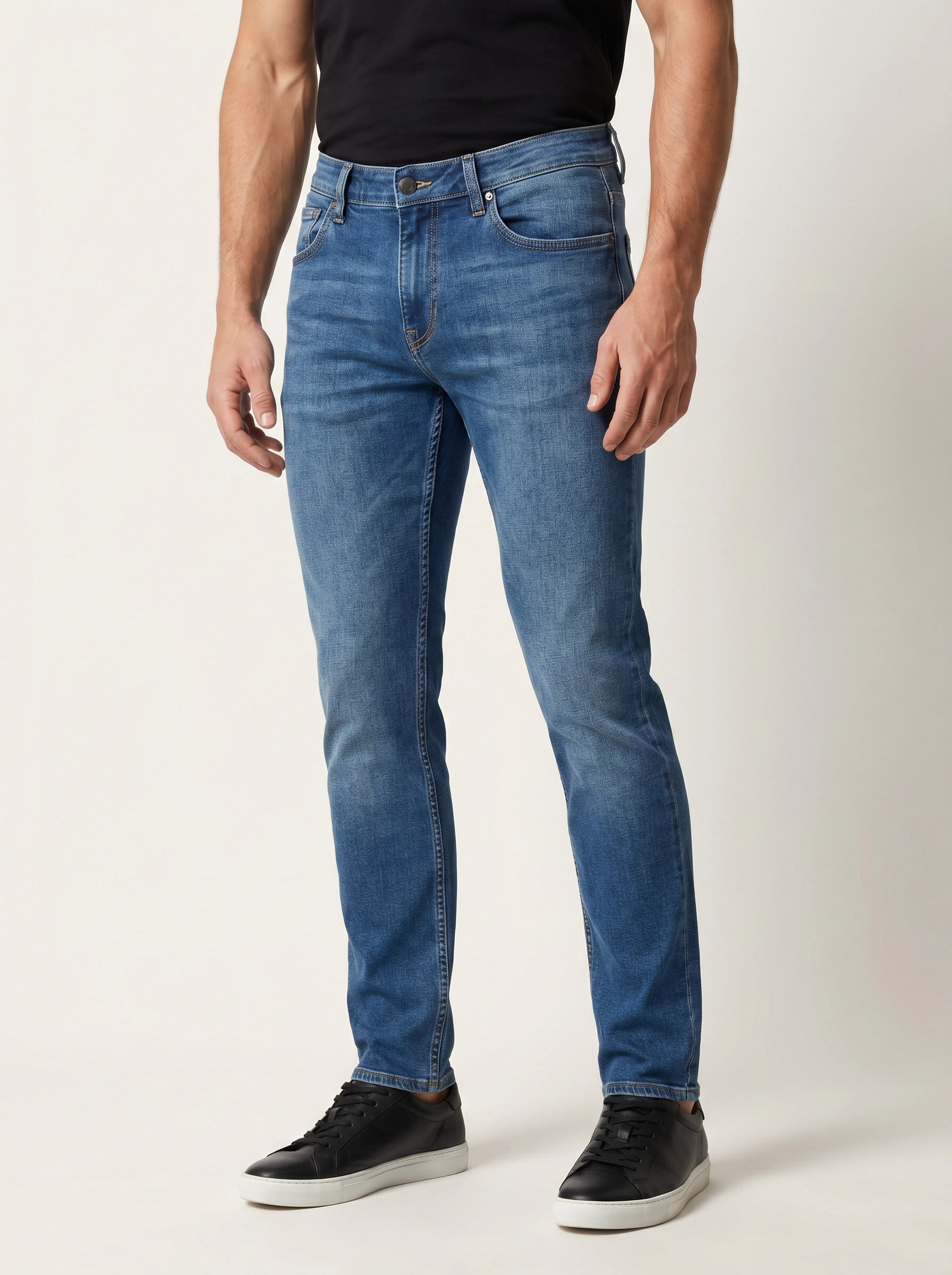 Calça Jeans Sergio K Slim Dirty Blue