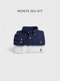 Kit 2 Camisas RL Manga Curta Custom Fit - Henri Store