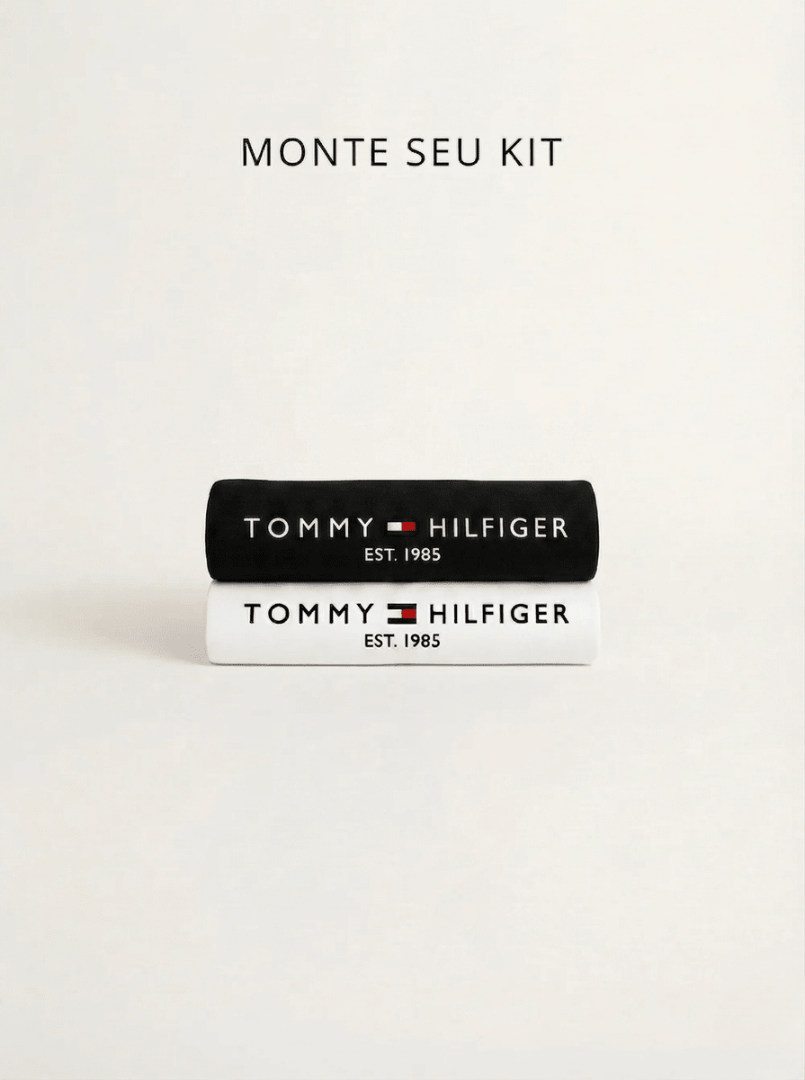 Kit 2 Camisetas Tommy Hilfiger 1985 - Henri Store