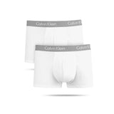 Kit 2 Cuecas Calvin Klein Low Rise Trunk Branco - Henri Store