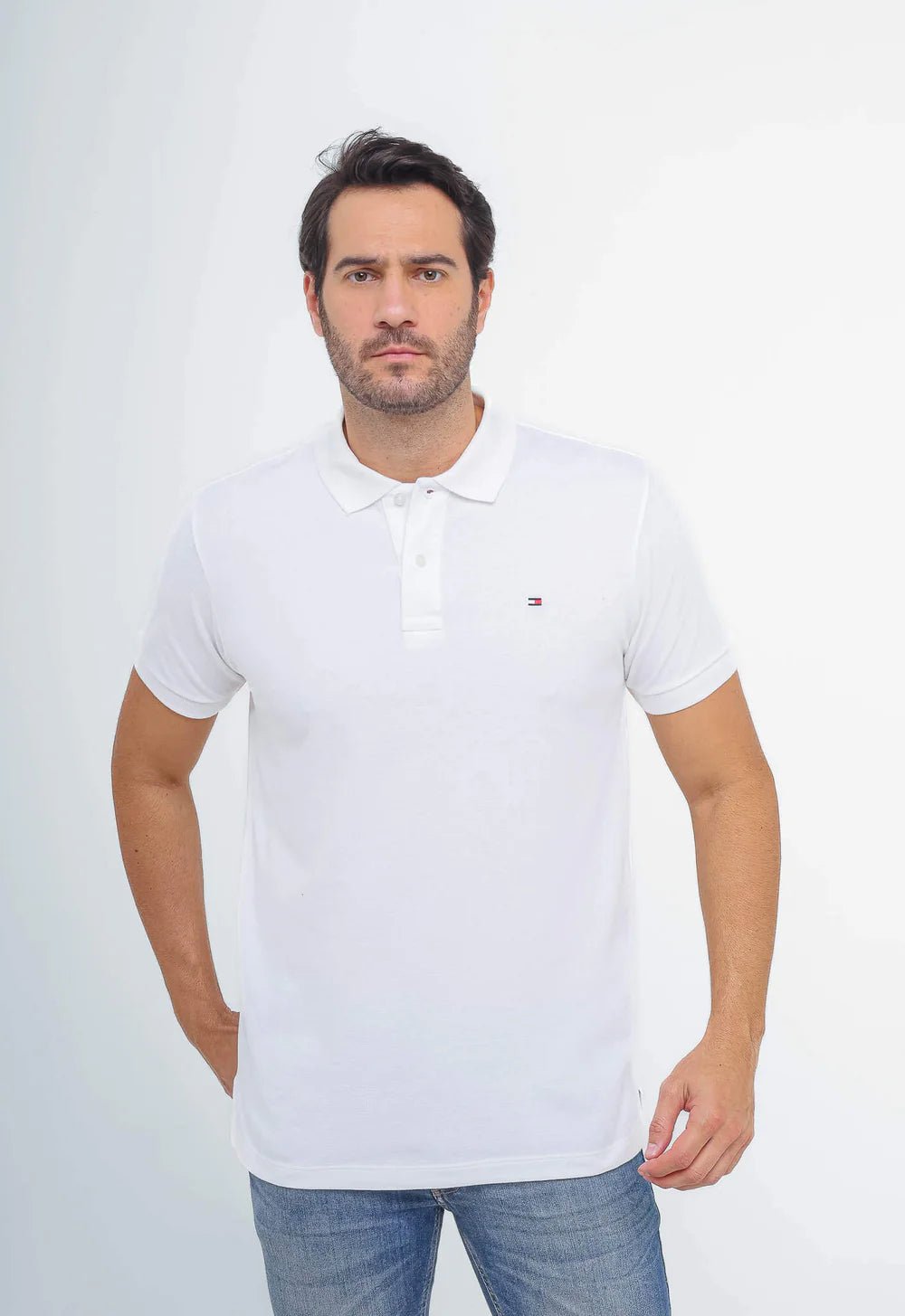 Kit 2 Polos Tommy Hilfiger Organic Cotton Essential - Henri Store
