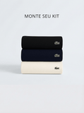 Kit 3 Camisetas Pima Lacoste - Henri Store