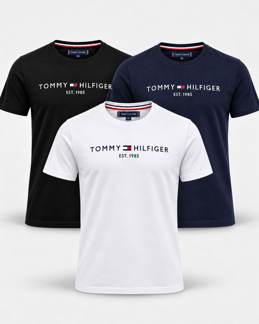 Kit 3 Camisetas Tommy Hilfiger 1985 - Henri Store