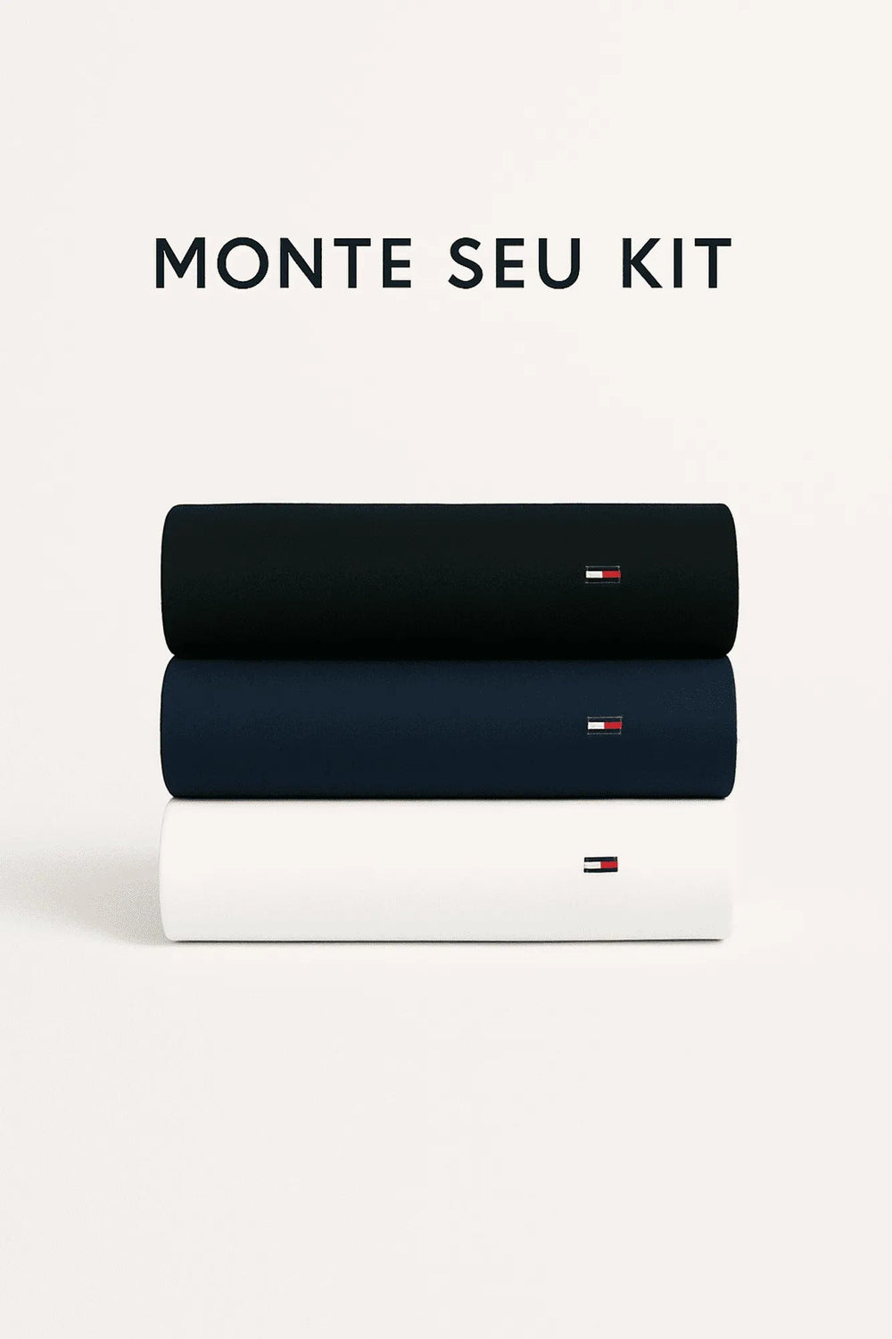 Kit 3 Camisetas Tommy Hillfiger - Henri Store