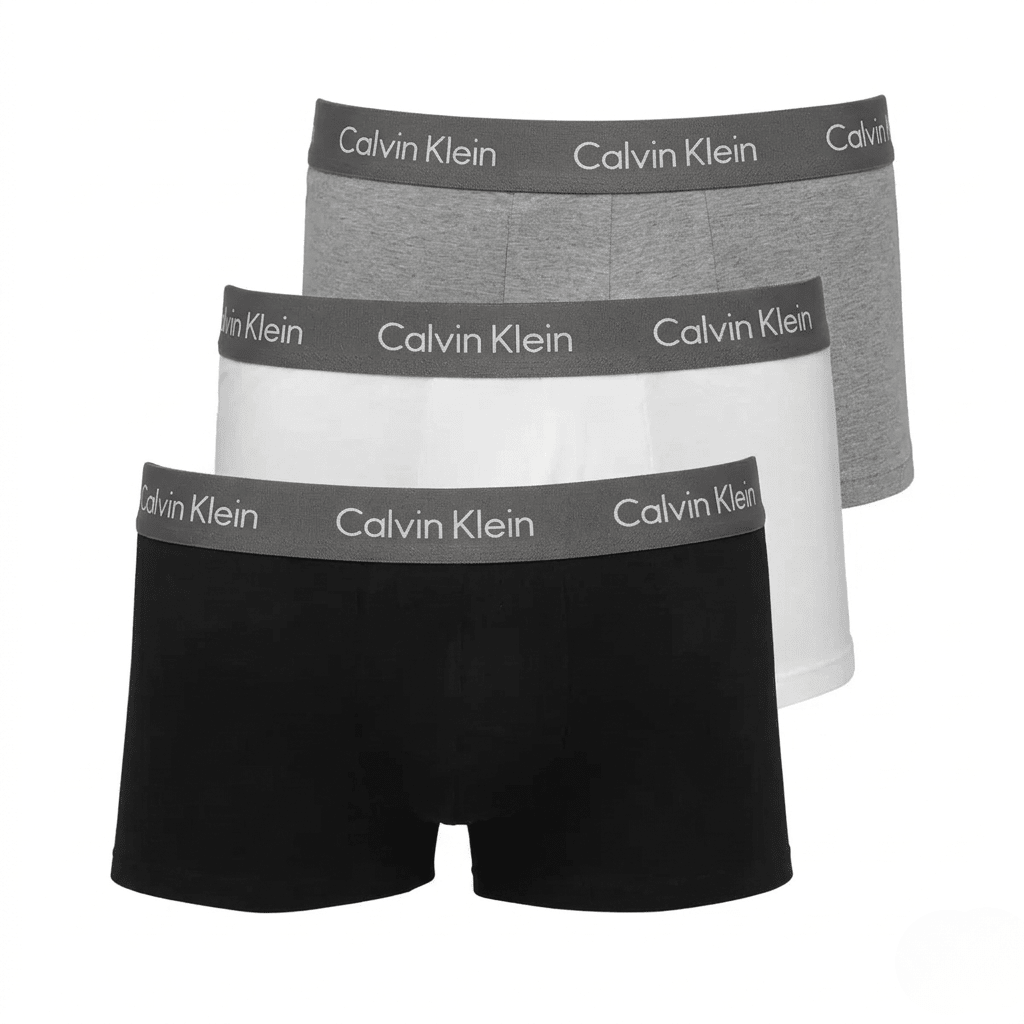 Kit 3 Cuecas Calvin Klein Low Rise Trunk Classic - Henri Store