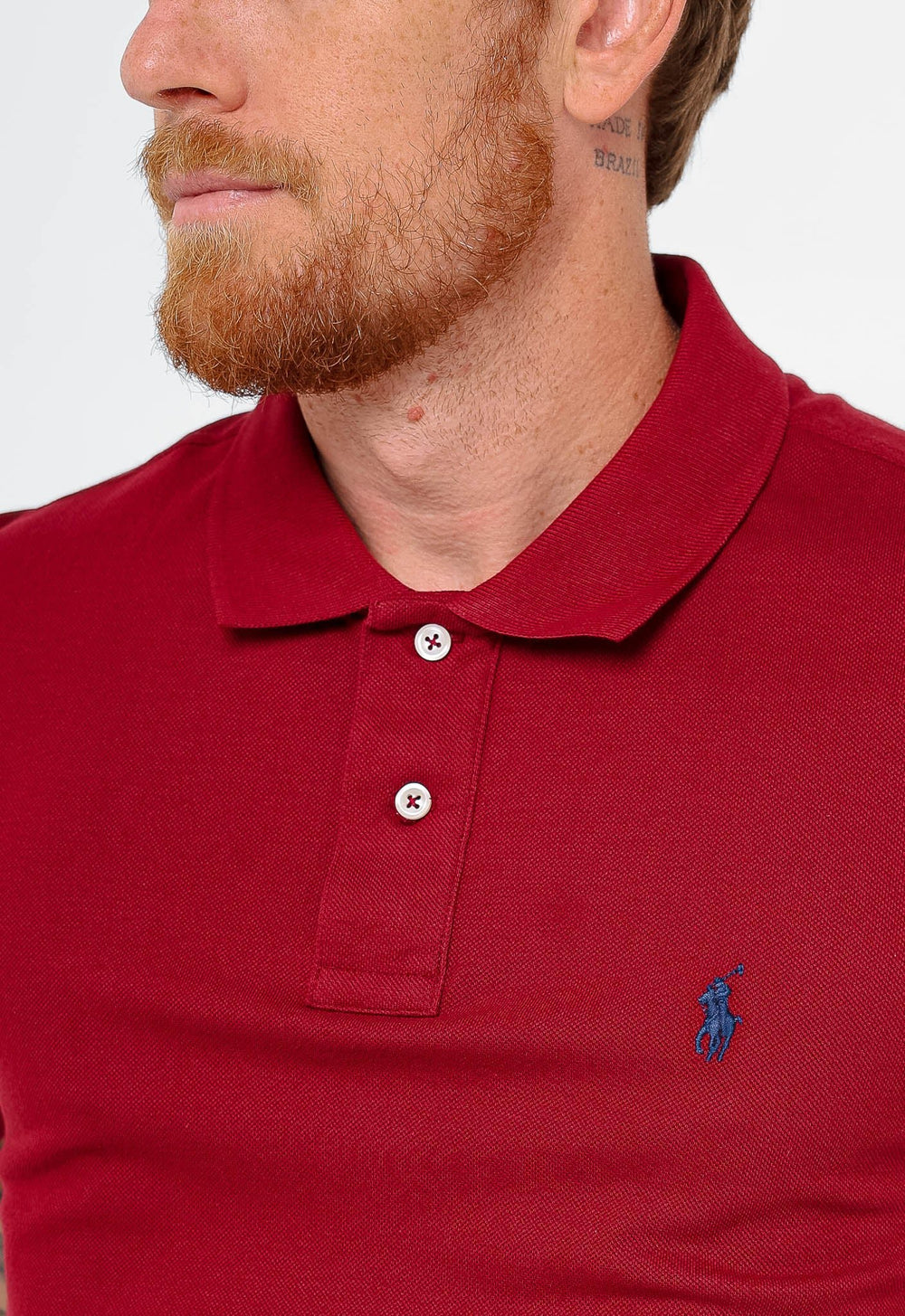 Kit 3 Polos RL Custom Fit Basic - Henri Store