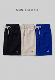 Kit 3 Shorts Scavo Linho Summer Essential - Henri Store