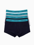 Kit Calvin Klein 4 Cuecas Underwear Marinho/Cinza/Branco - Henri Store