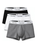 Kit Cuecas Boxer Calvin Klein Cotton Stretch - 3 unidades - Live - Henri Store