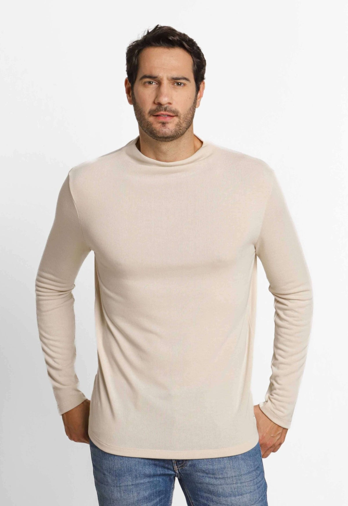 Manga Longa Calvin Klein Gola Alta - Henri Store