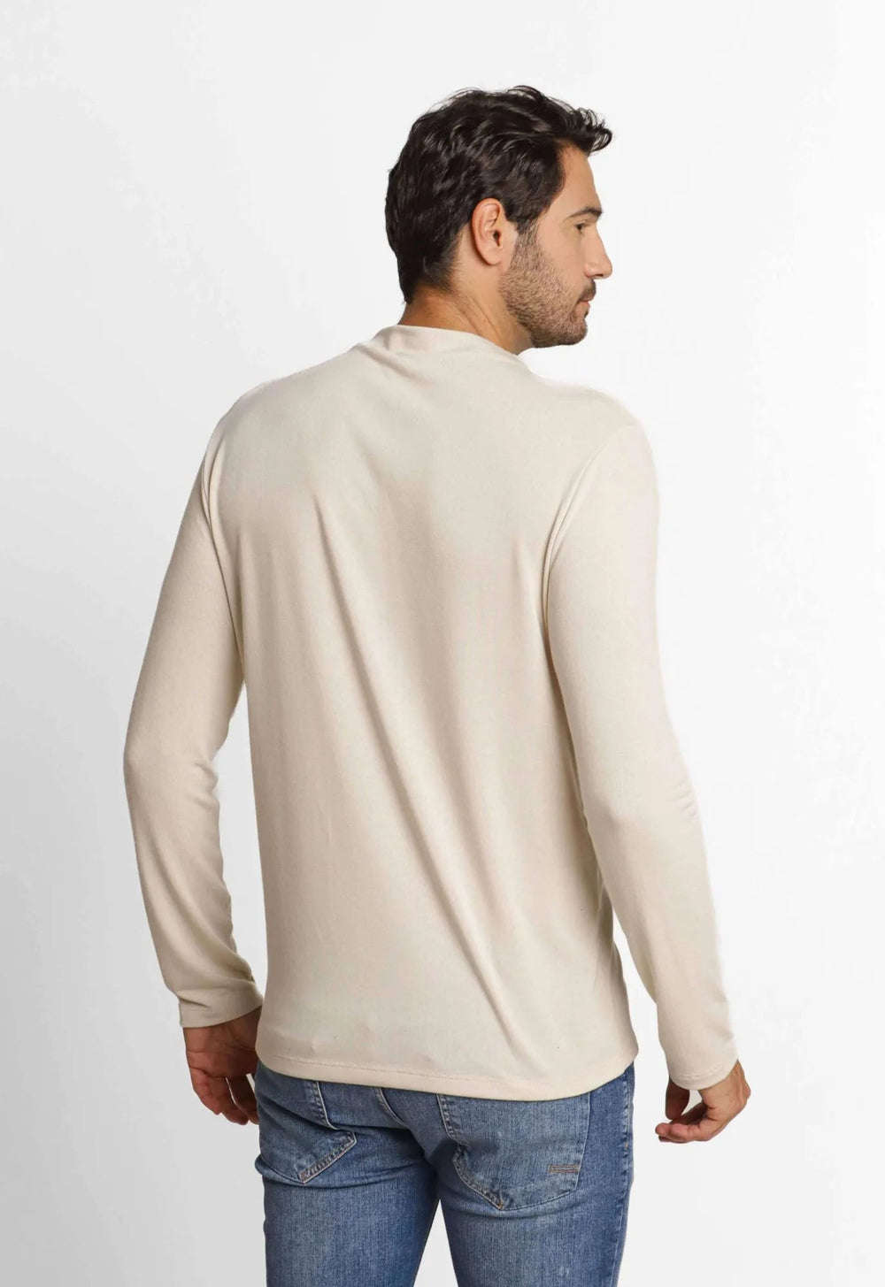 Manga Longa Calvin Klein Gola Alta - Henri Store