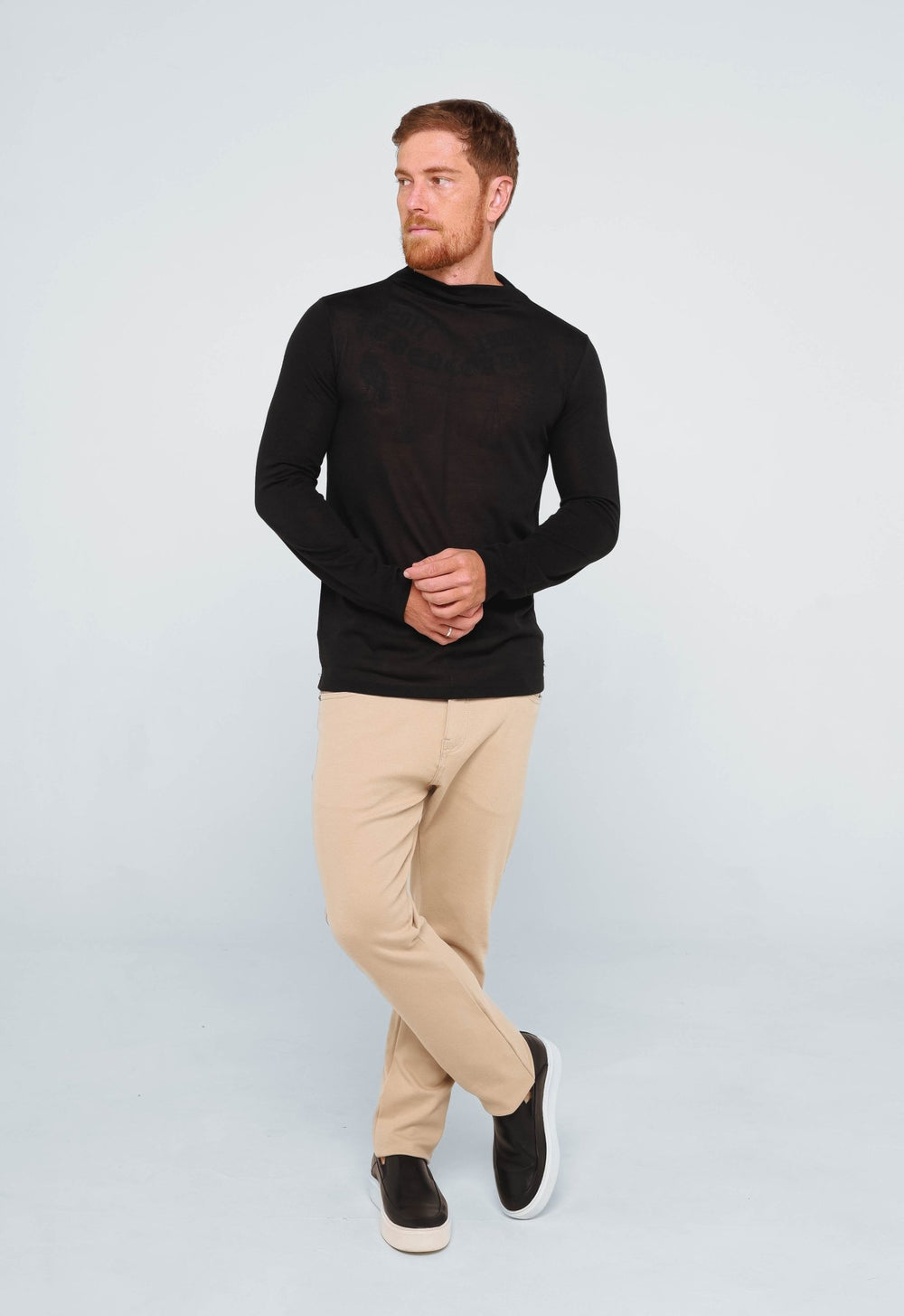 Manga Longa Calvin Klein Gola Alta - Henri Store