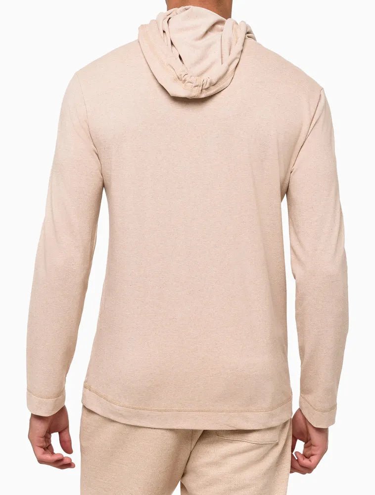 Manga Longa Calvin Klein Hoodie Piquet - LIVE - Henri Store