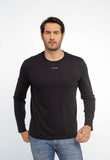 Manga Longa Calvin Klein Logo Central Flamê - Henri Store