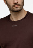 Manga Longa Calvin Klein Logo Central Flamê - Henri Store