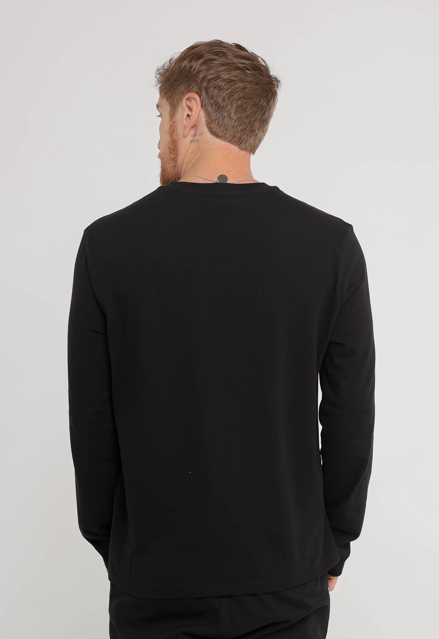 Manga Longa Calvin Klein Logo Peito Bordado - Henri Store