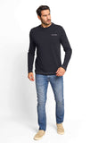 Manga Longa Calvin Klein Logo Peito - Live - Henri Store