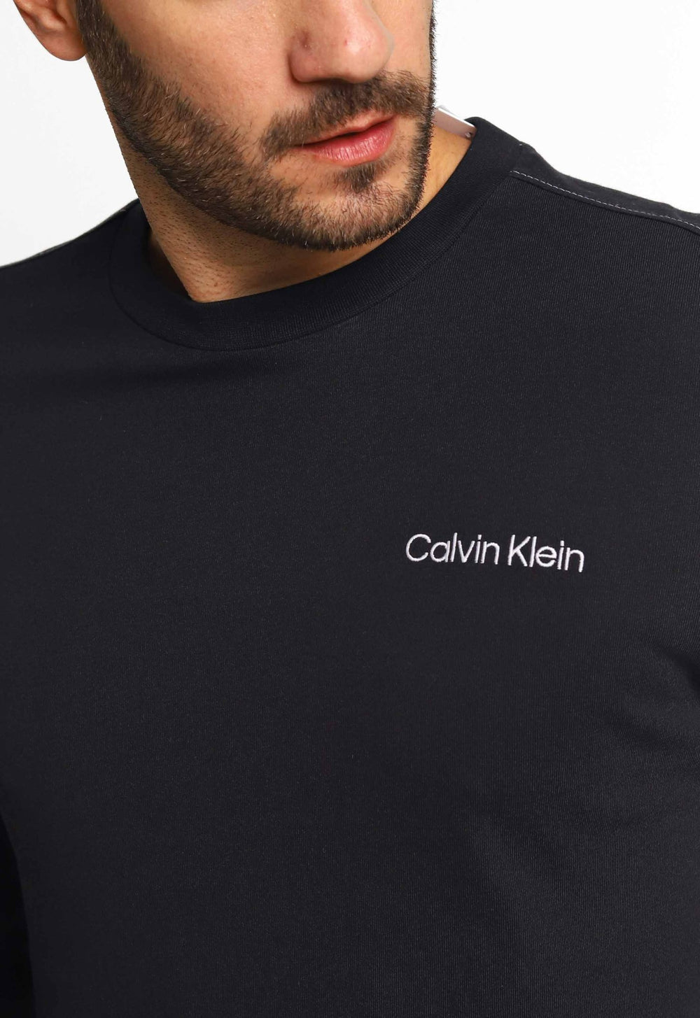 Manga Longa Calvin Klein Logo Peito - Live - Henri Store