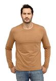 Manga Longa Calvin Klein Meia Malha Ck Peito