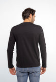 Manga Longa Calvin Klein Meia Malha Ck Peito