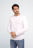 Manga Longa Calvin Klein Meia Malha Ck Peito - Henri Store