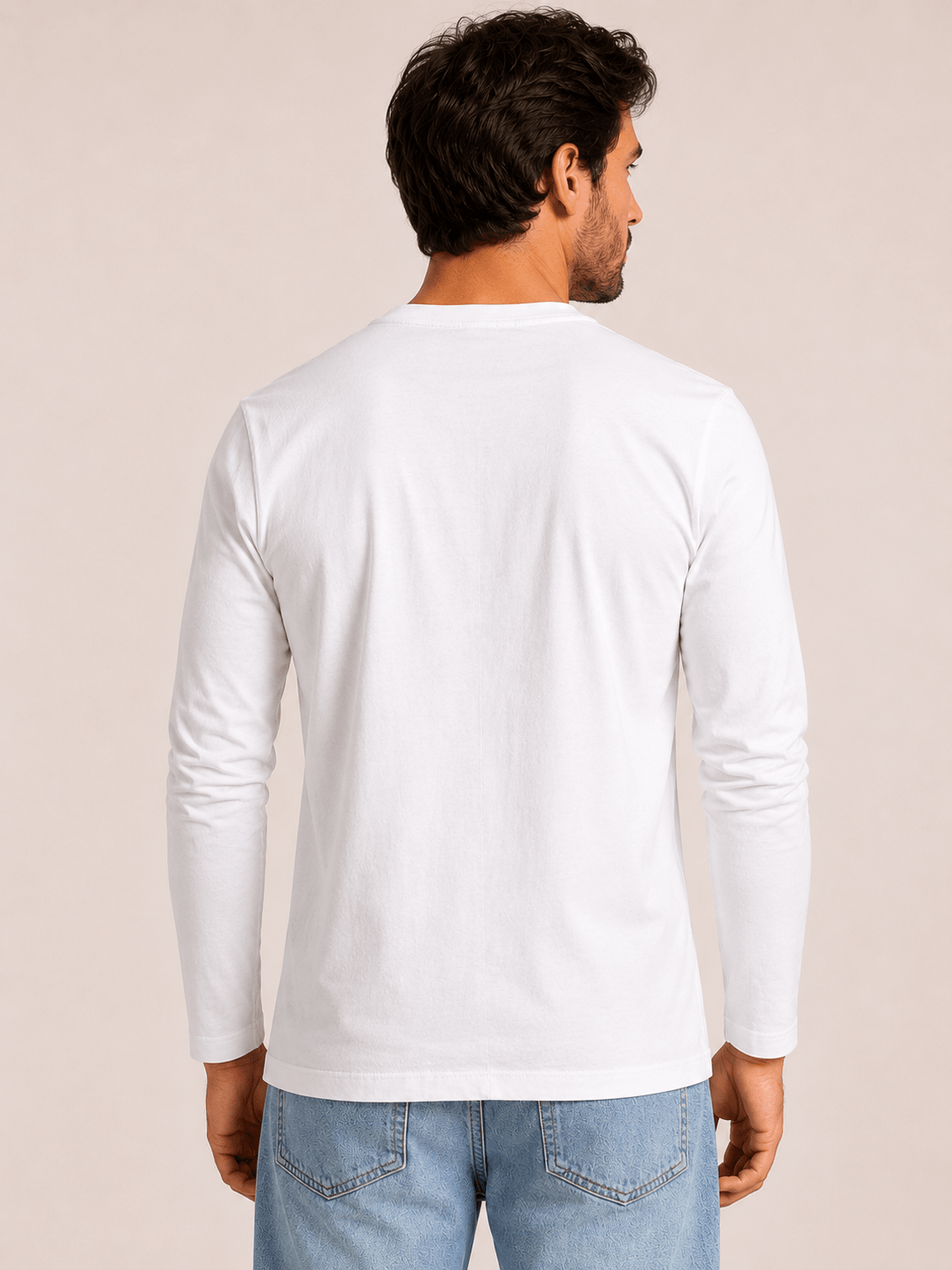 Manga Longa Calvin Klein NY Logo Peito - Henri Store