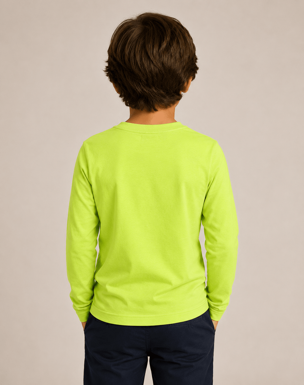 Manga Longa CK Jeans Logo Central Infantil - Henri Store