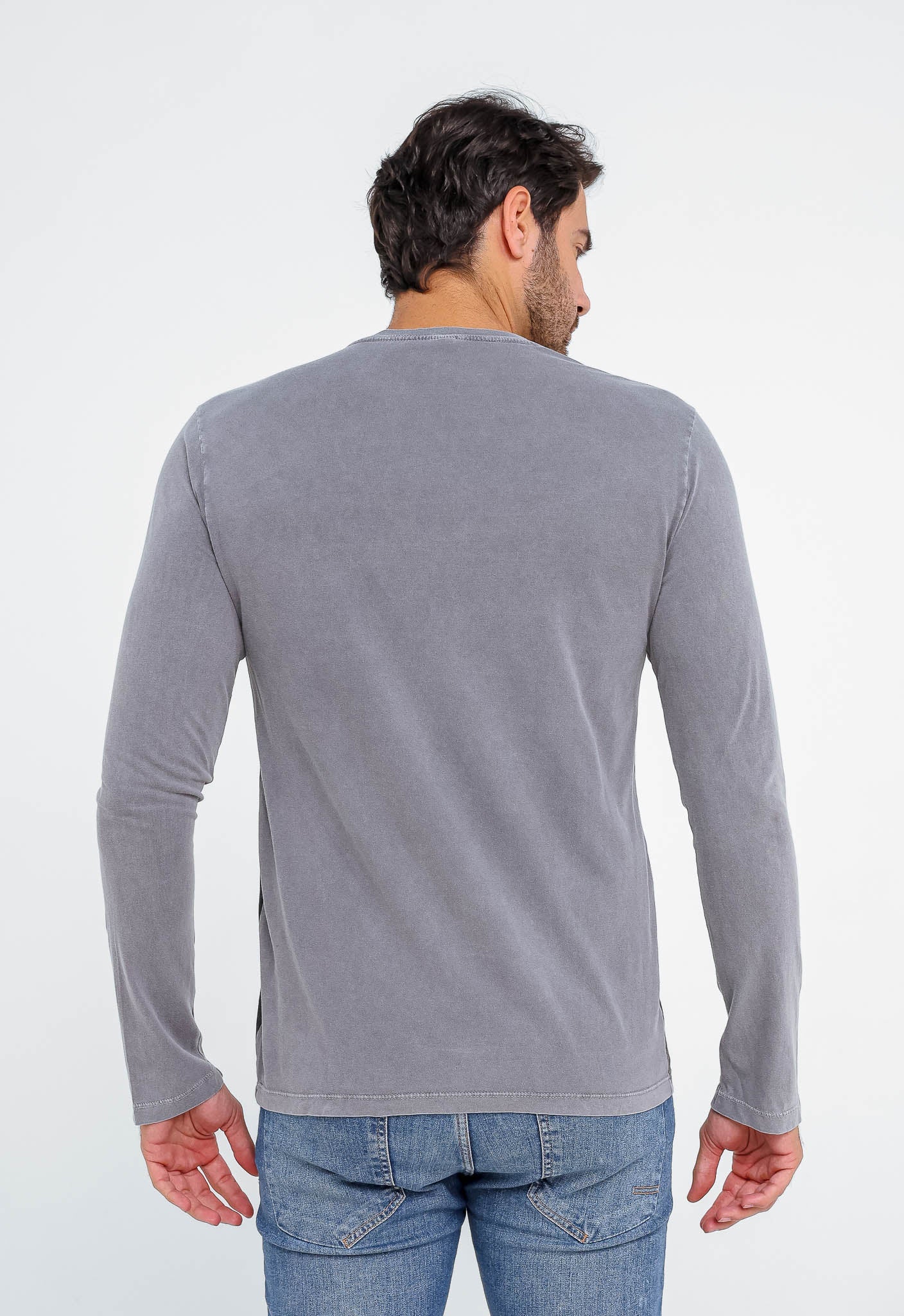 Manga Longa John John Regular Fit Double Mix - Henri Store