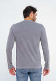Manga Longa John John Regular Fit Double Mix - Henri Store
