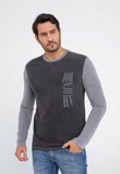 Manga Longa John John Regular Fit Double Mix - Henri Store