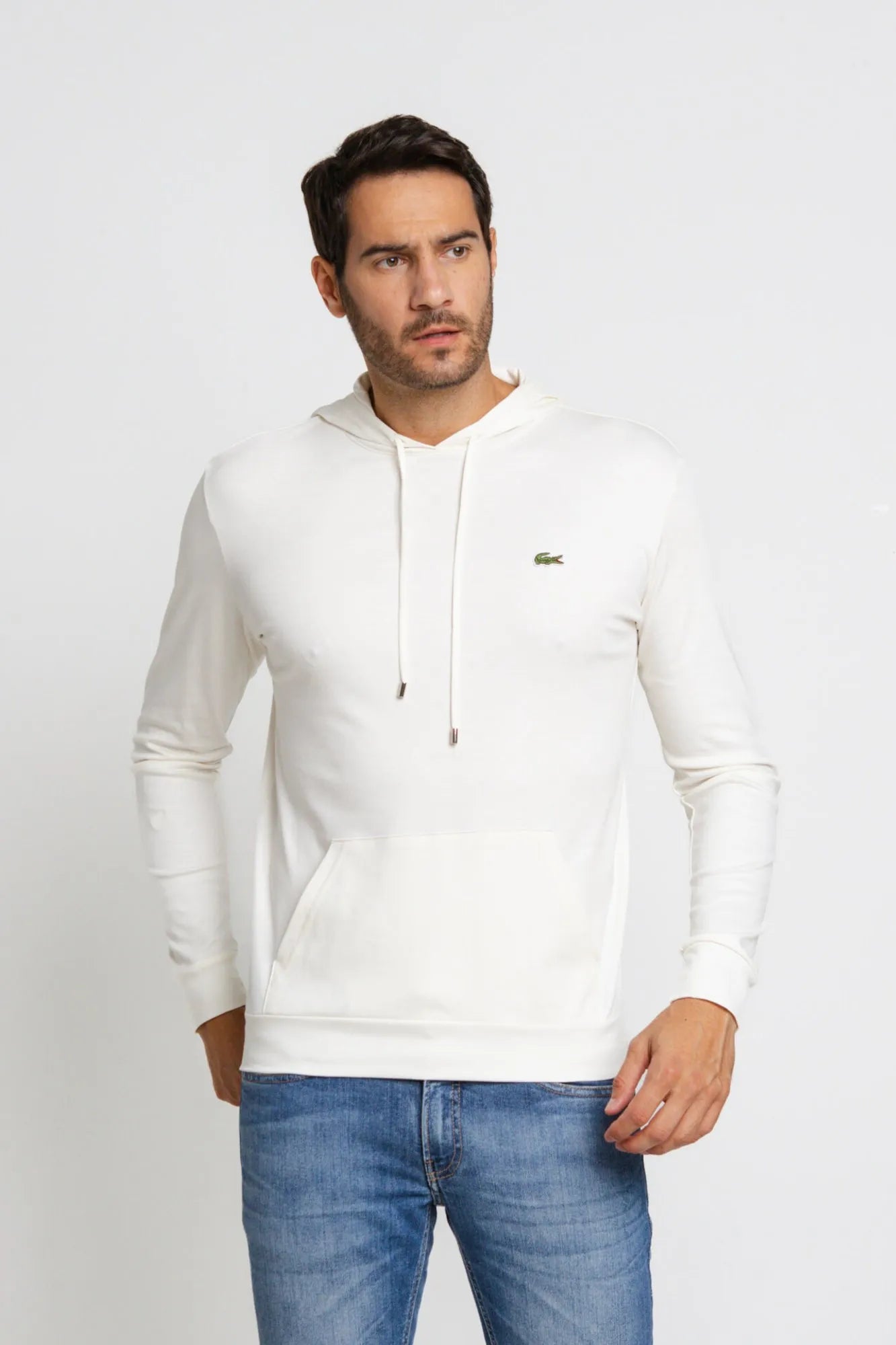 Manga Longa Lacoste C/ Capuz Regular Fit