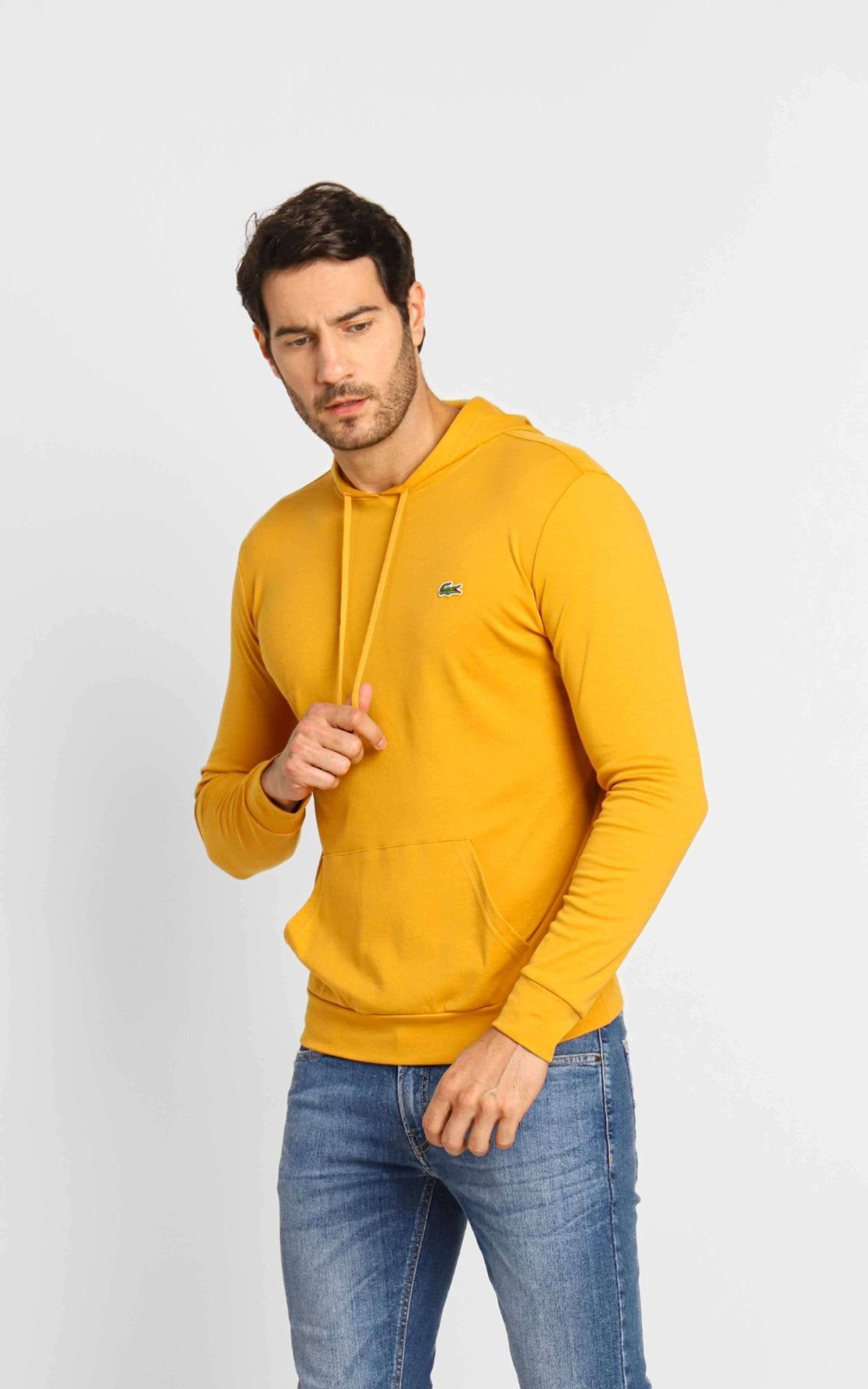 Manga Longa Lacoste C/ Capuz Regular Fit - LIVE - Henri Store