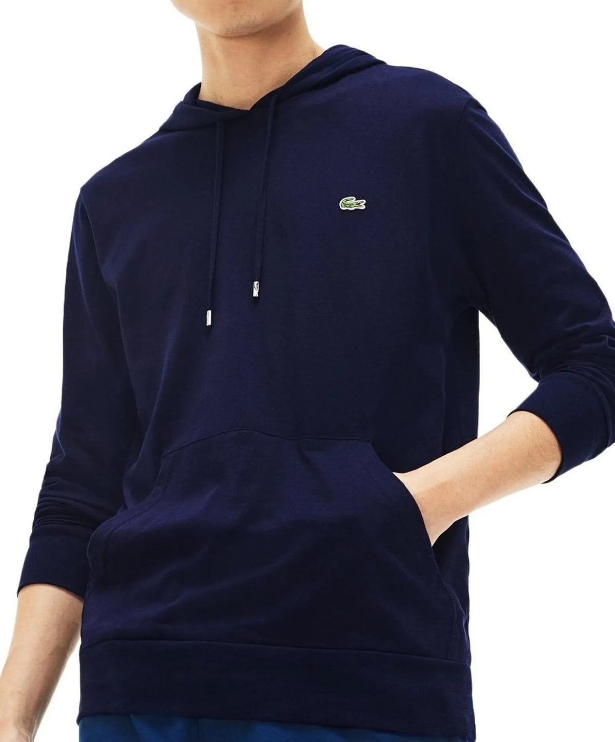 Manga Longa Lacoste C/ Capuz Regular Fit - LIVE - Henri Store