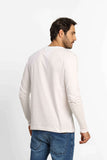 Manga Longa Tommy Hilfiger Monotype Branco - Henri Store