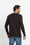 Manga Longa Tommy Hilfiger Monotype Preto - Henri Store