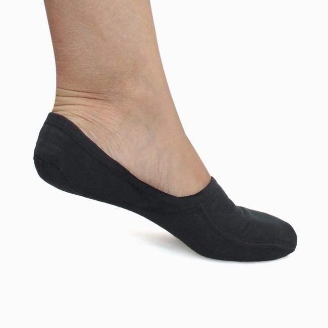 Meia Invisivel Onfit Preta - Henri Store