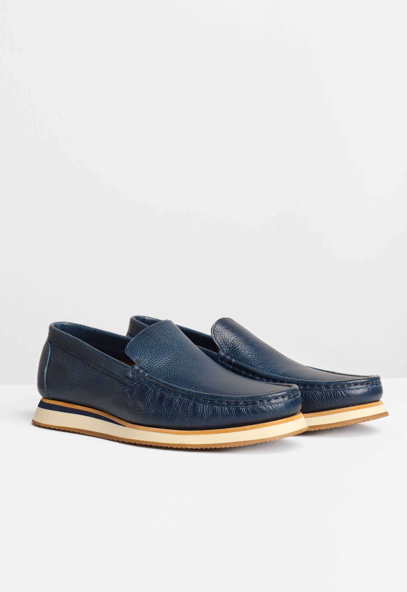 Mocassim Dom Henrico 80409 Testone Marinho Indigo - Henri Store