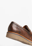 Mocassim Dom Henrico 80717 Cerviatto Marrom Escuro - Henri Store