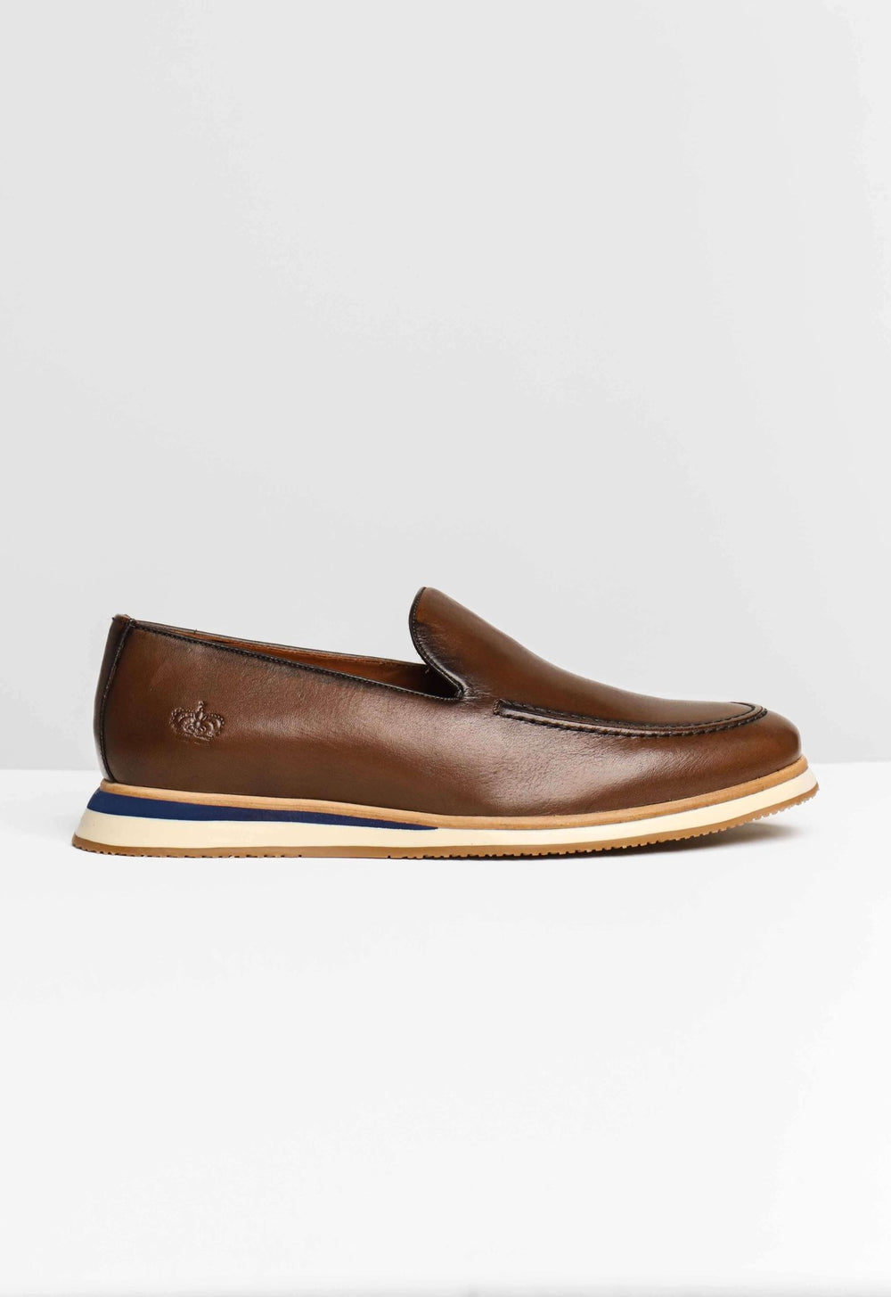 Mocassim Dom Henrico 80883 Sella Brown Cafe - Henri Store