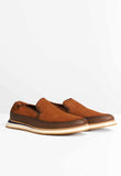 Mocassim Dom Henrico 87693 Vaq/Velvet Fumex Marrom Escuro - Henri Store
