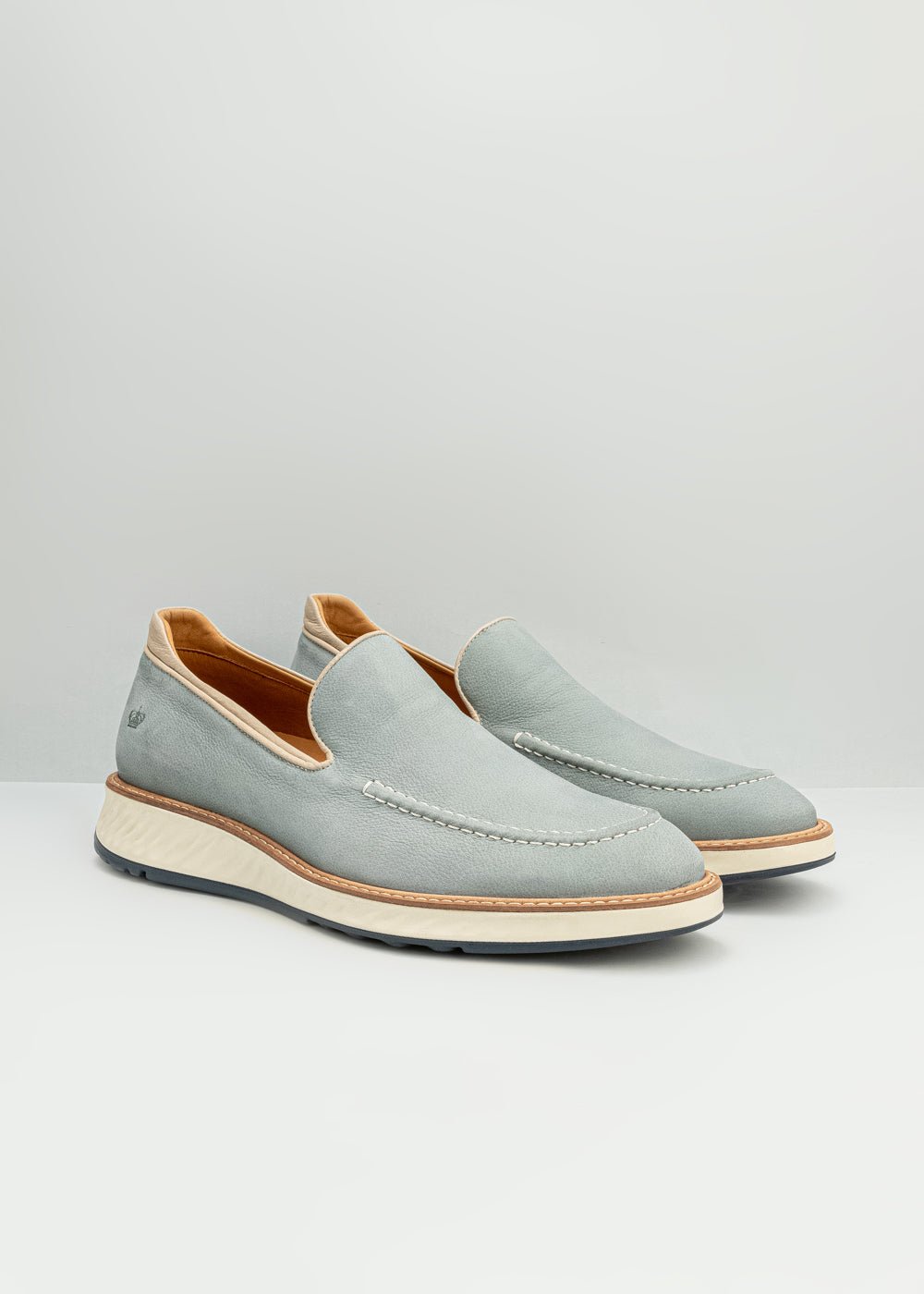 Mocassim Dom Henrico Chamoa Cabernet Azul 384033C - Henri Store